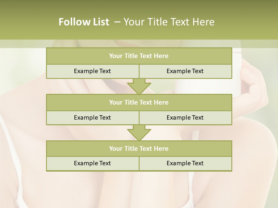 Nature Human Cosmetics PowerPoint Template