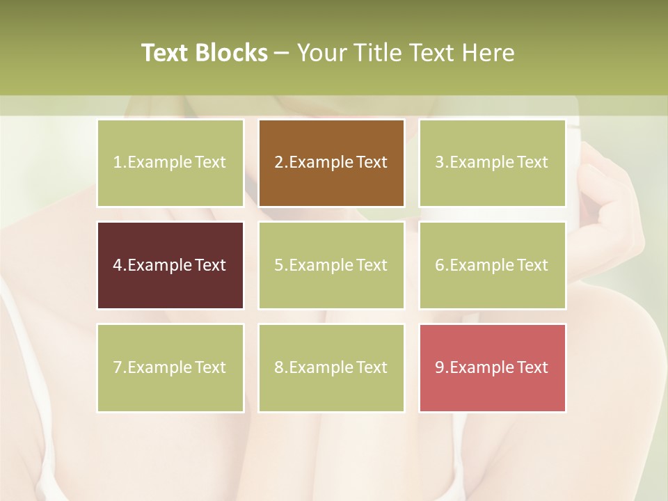 Nature Human Cosmetics PowerPoint Template