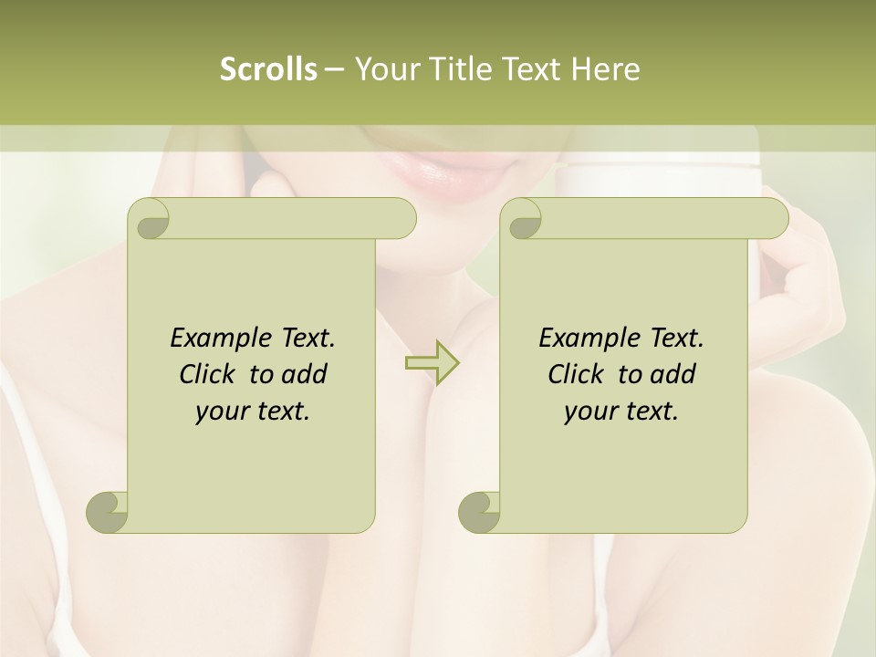 Nature Human Cosmetics PowerPoint Template
