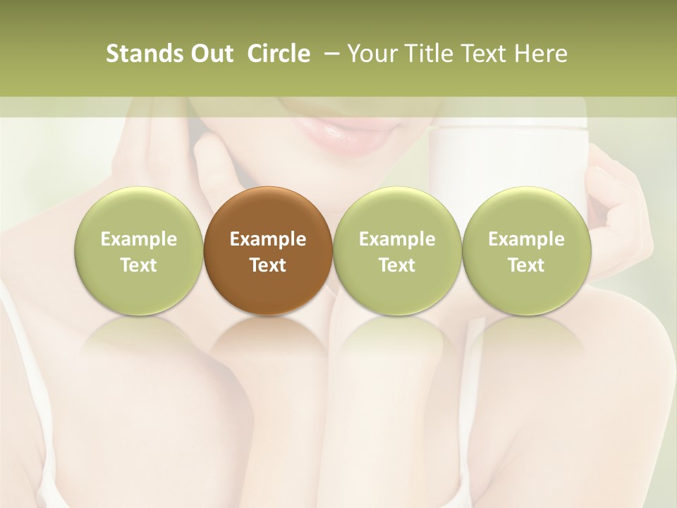 Nature Human Cosmetics PowerPoint Template