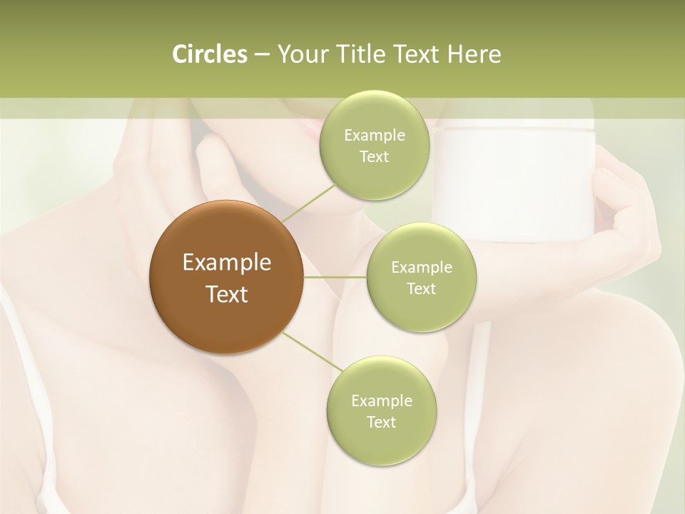 Nature Human Cosmetics PowerPoint Template