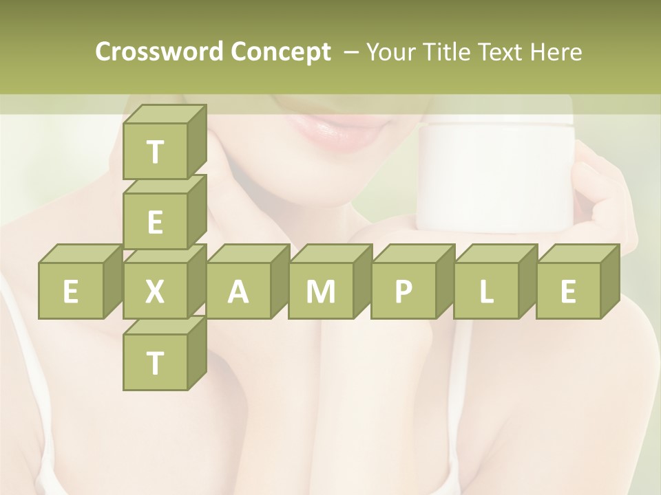 Nature Human Cosmetics PowerPoint Template