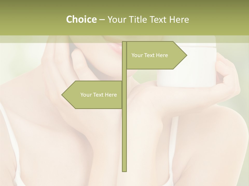 Nature Human Cosmetics PowerPoint Template