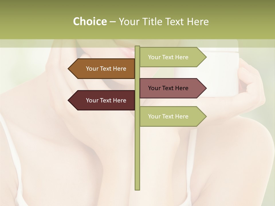 Nature Human Cosmetics PowerPoint Template