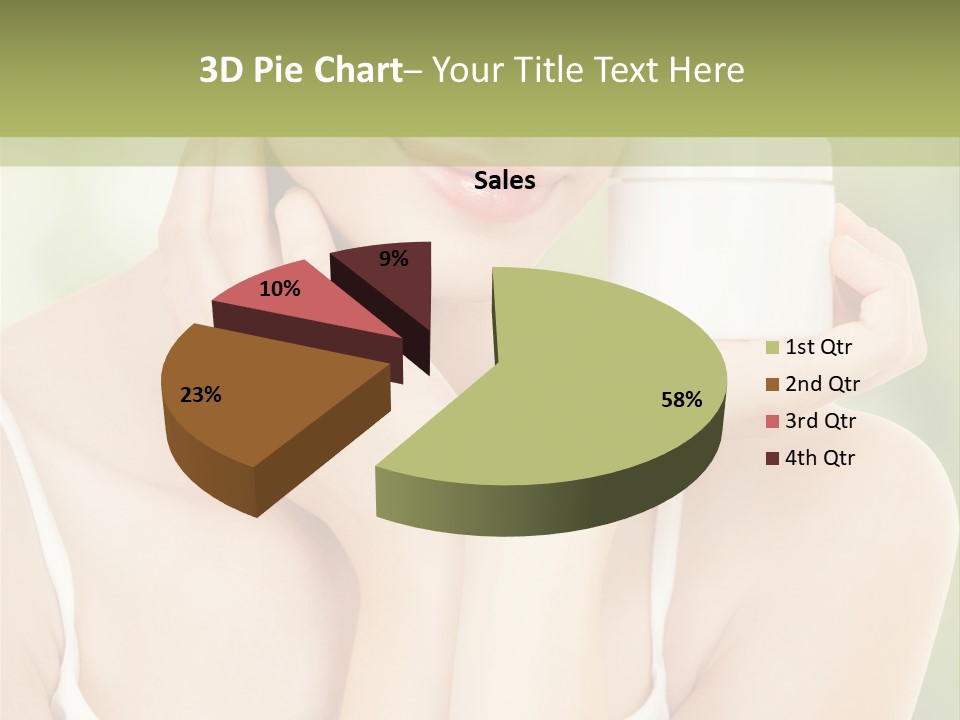 Nature Human Cosmetics PowerPoint Template