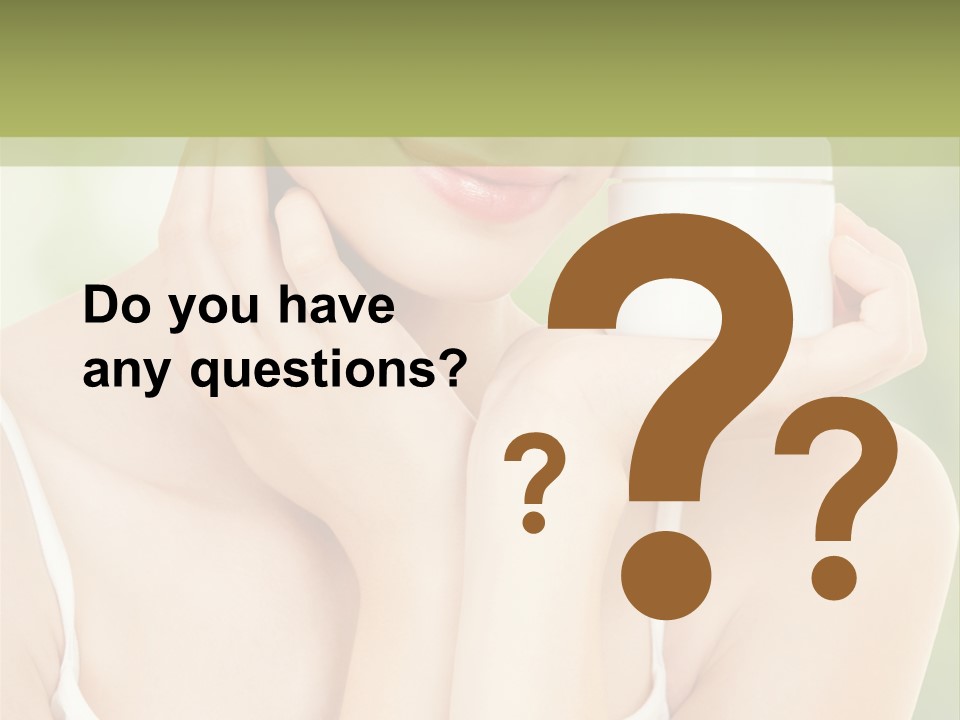 Nature Human Cosmetics PowerPoint Template