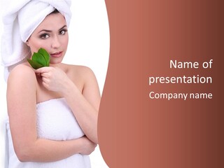 Natural Phytotherapy Isolated PowerPoint Template