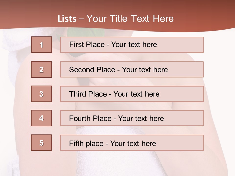 Natural Phytotherapy Isolated PowerPoint Template