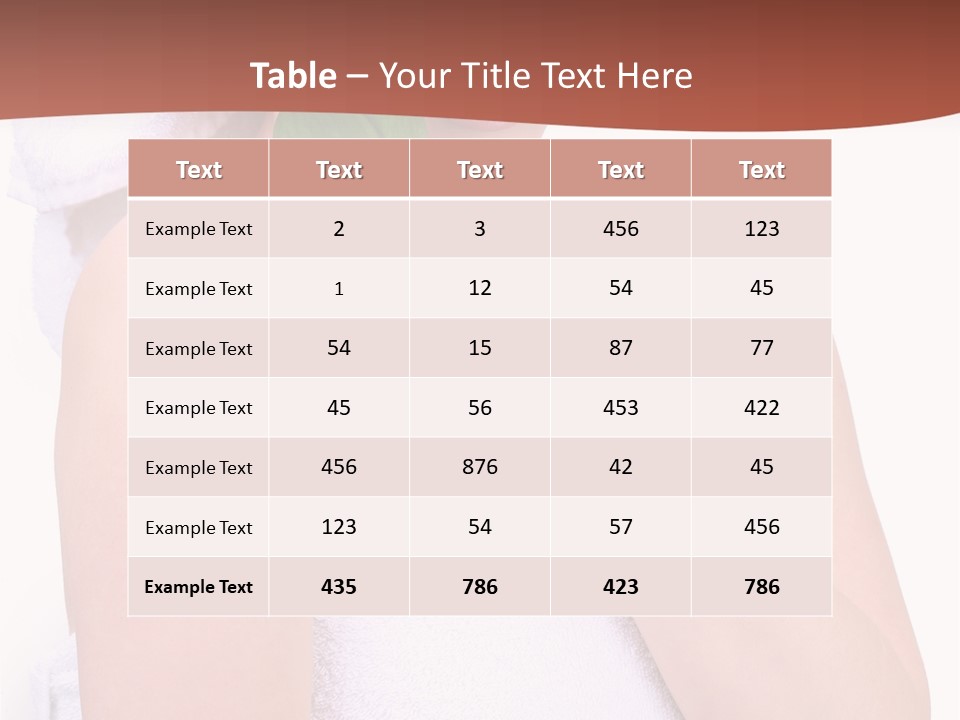 Natural Phytotherapy Isolated PowerPoint Template