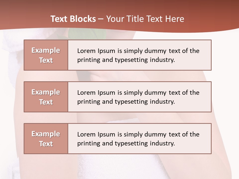 Natural Phytotherapy Isolated PowerPoint Template