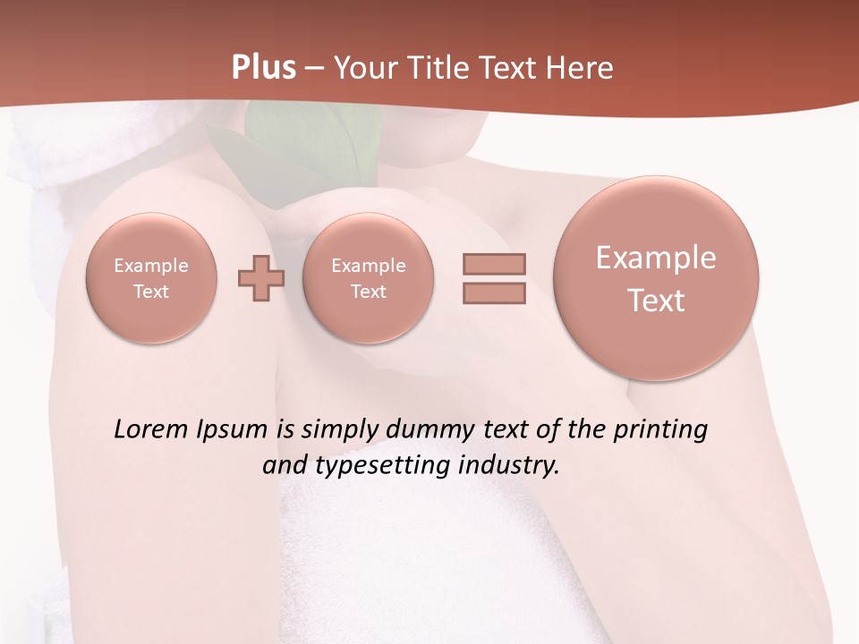 Natural Phytotherapy Isolated PowerPoint Template