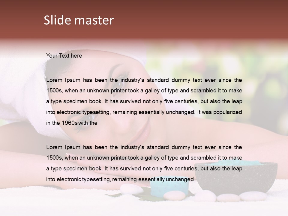 Beautiful Wellbeing Reflection PowerPoint Template