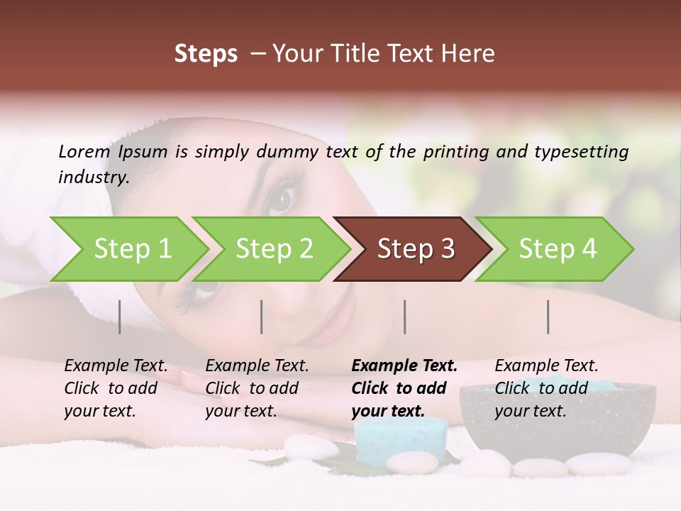 Beautiful Wellbeing Reflection PowerPoint Template