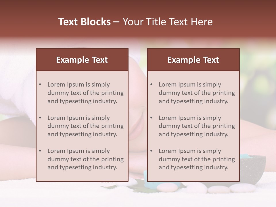 Beautiful Wellbeing Reflection PowerPoint Template