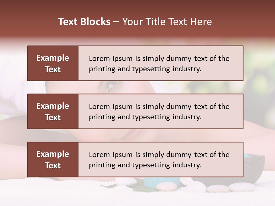 Beautiful Wellbeing Reflection PowerPoint Template
