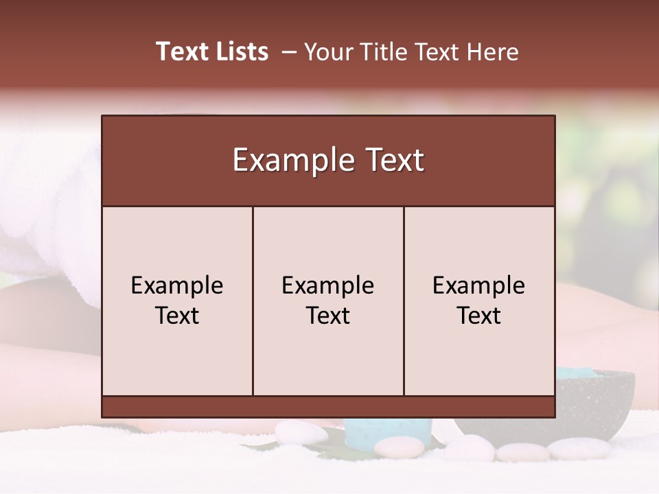 Beautiful Wellbeing Reflection PowerPoint Template