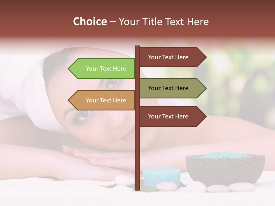 Beautiful Wellbeing Reflection PowerPoint Template