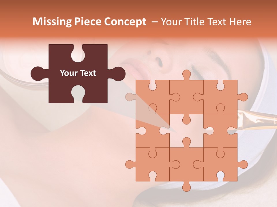 Lying Hand Clear PowerPoint Template