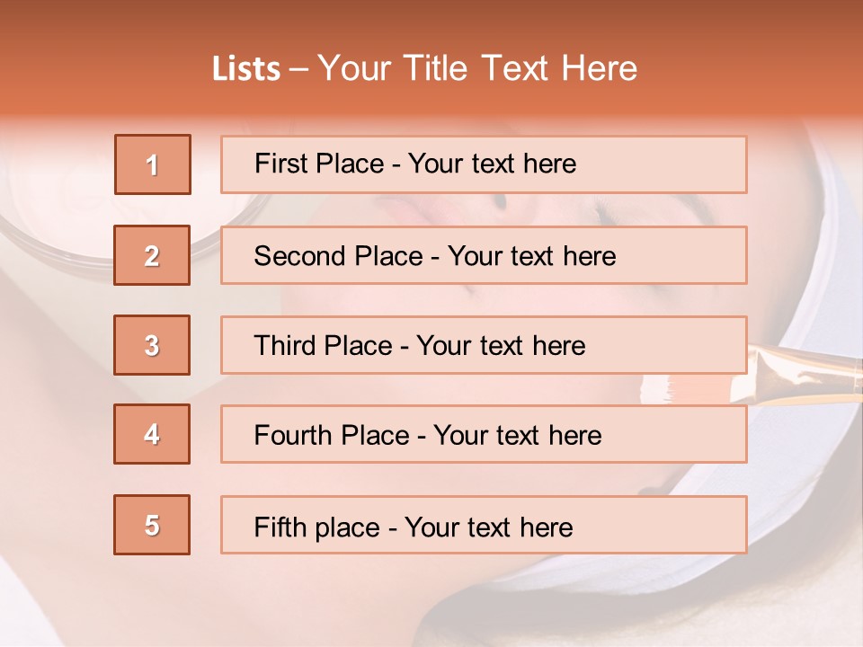 Lying Hand Clear PowerPoint Template