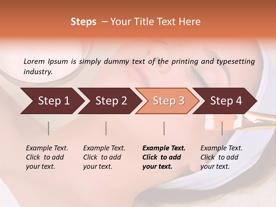 Lying Hand Clear PowerPoint Template