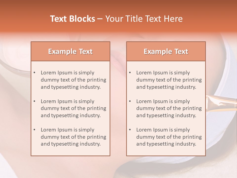 Lying Hand Clear PowerPoint Template