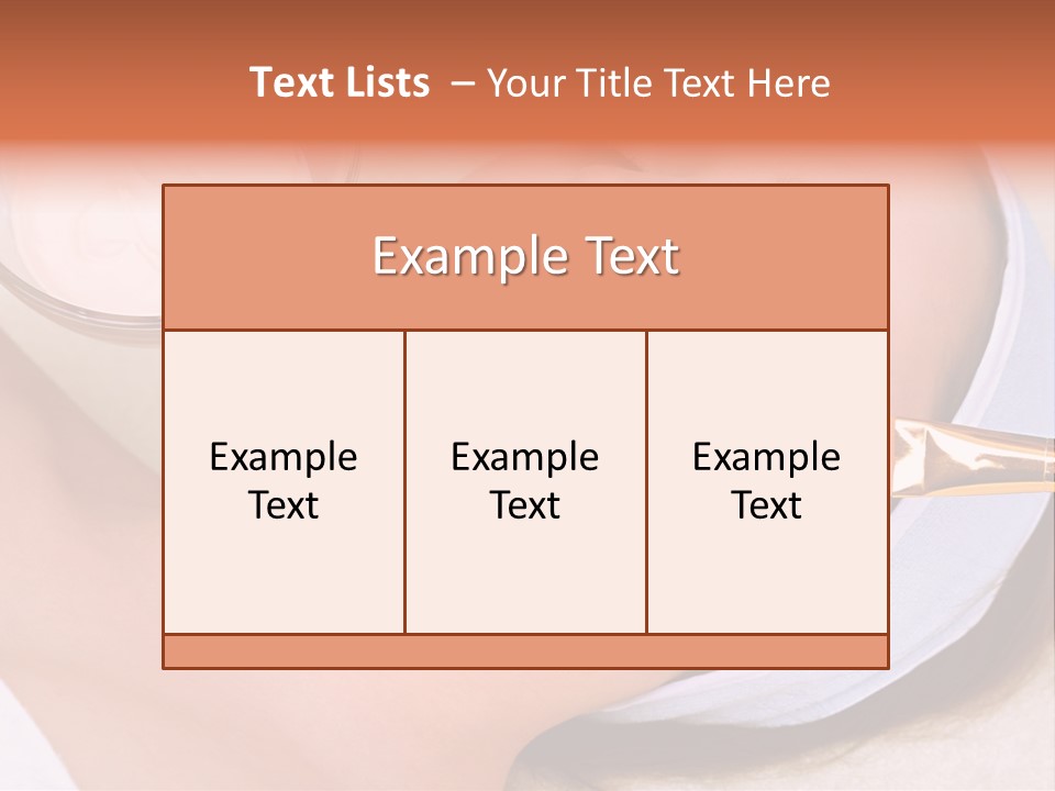 Lying Hand Clear PowerPoint Template