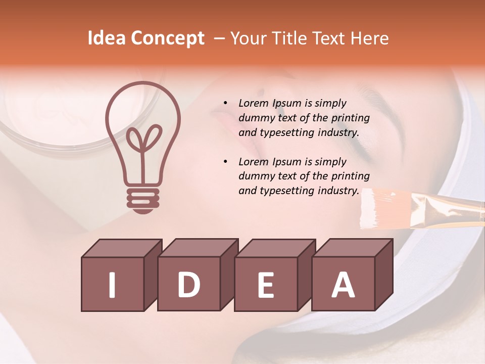 Lying Hand Clear PowerPoint Template