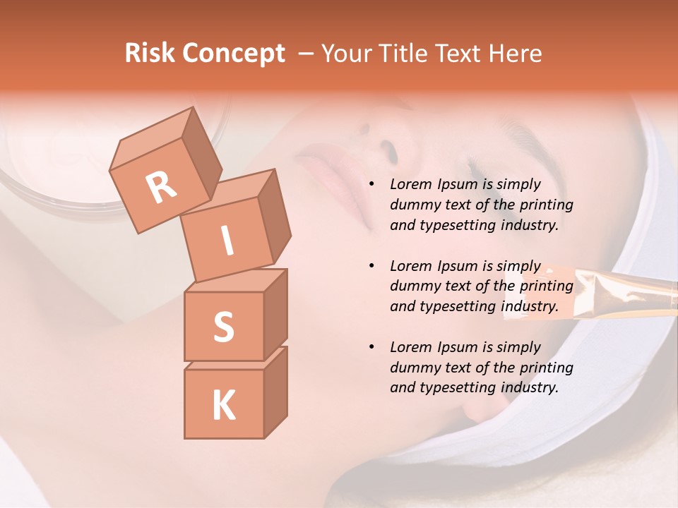 Lying Hand Clear PowerPoint Template