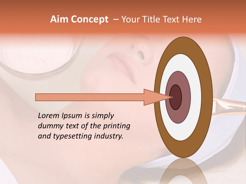 Lying Hand Clear PowerPoint Template