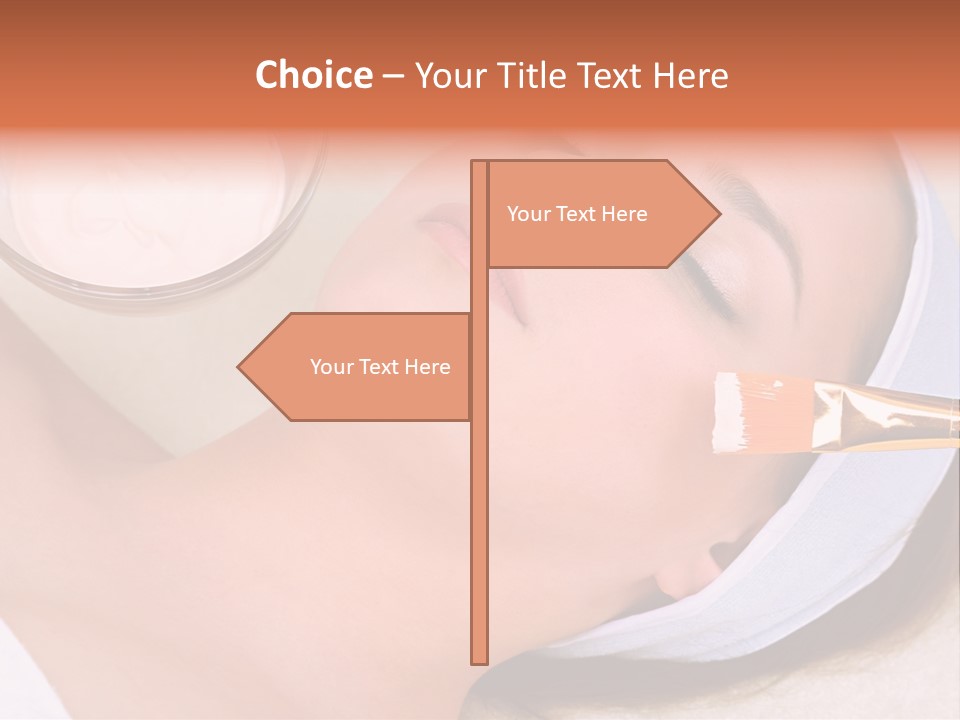 Lying Hand Clear PowerPoint Template