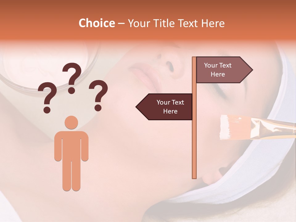 Lying Hand Clear PowerPoint Template