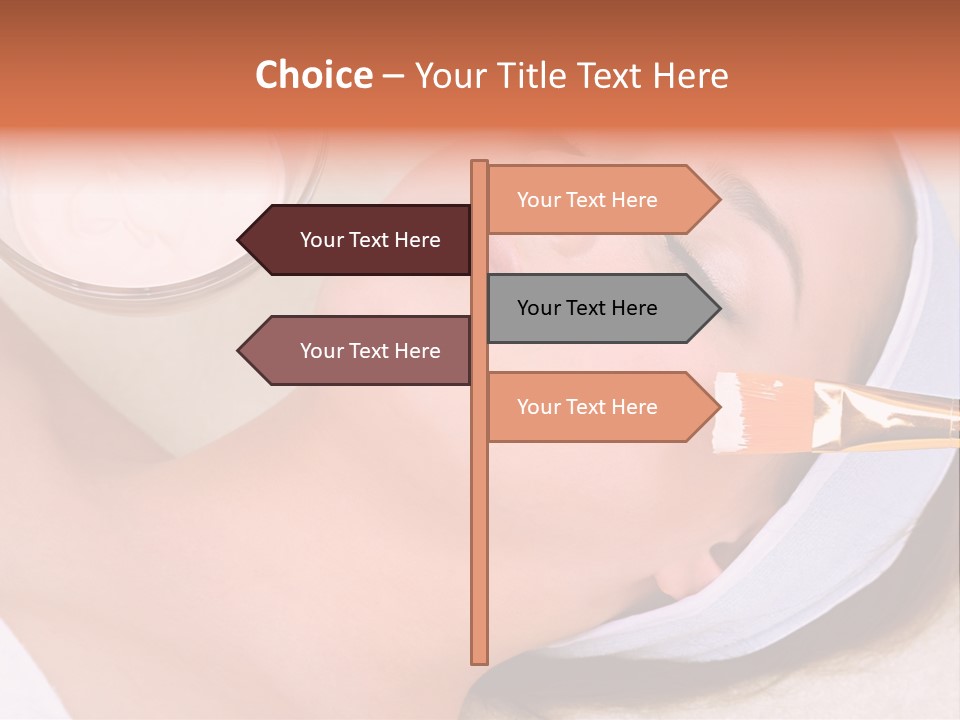 Lying Hand Clear PowerPoint Template