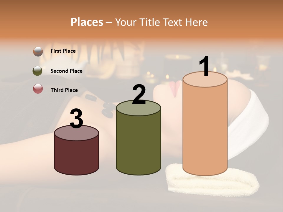 Eyes Towel Luxury PowerPoint Template