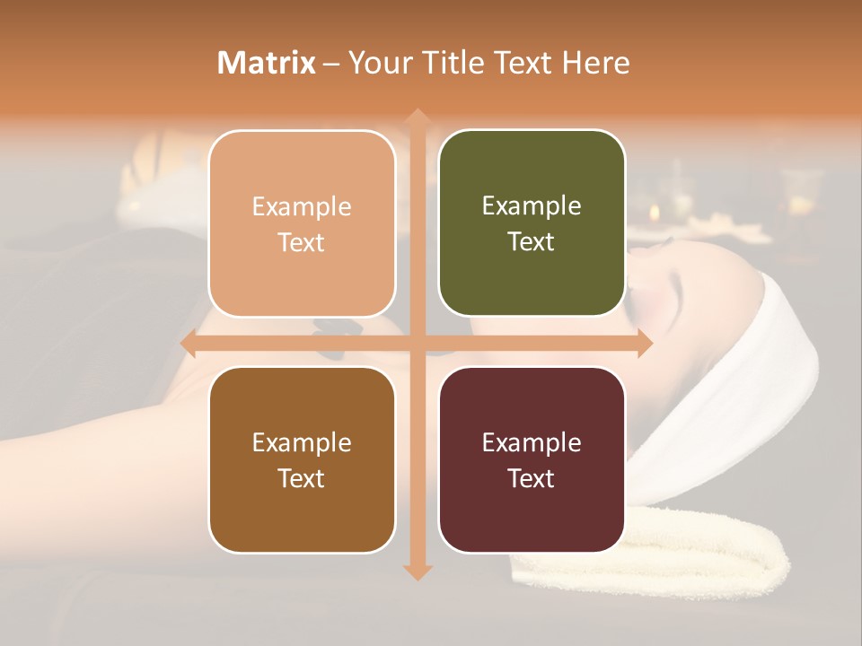 Eyes Towel Luxury PowerPoint Template