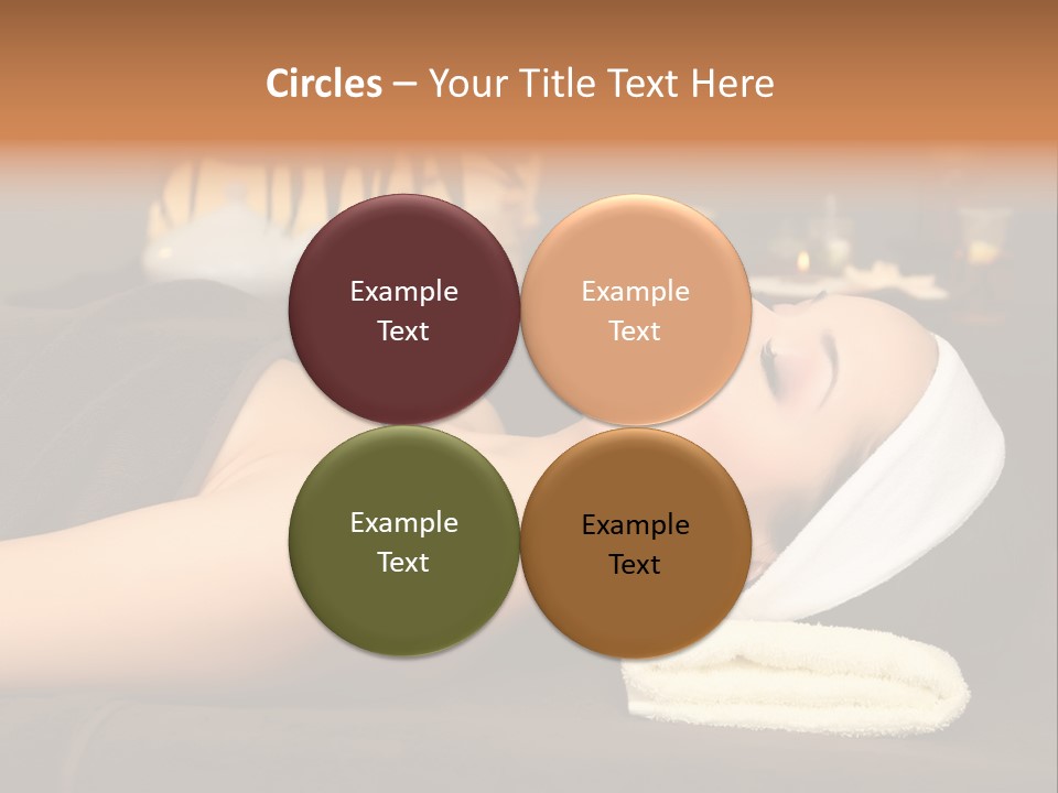 Eyes Towel Luxury PowerPoint Template