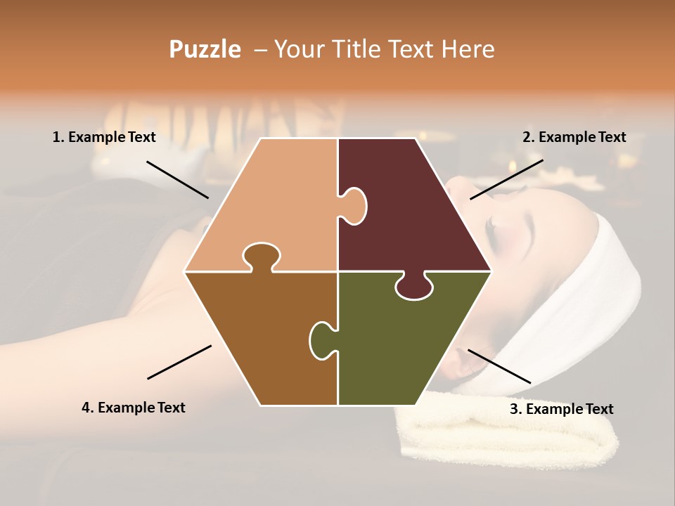 Eyes Towel Luxury PowerPoint Template