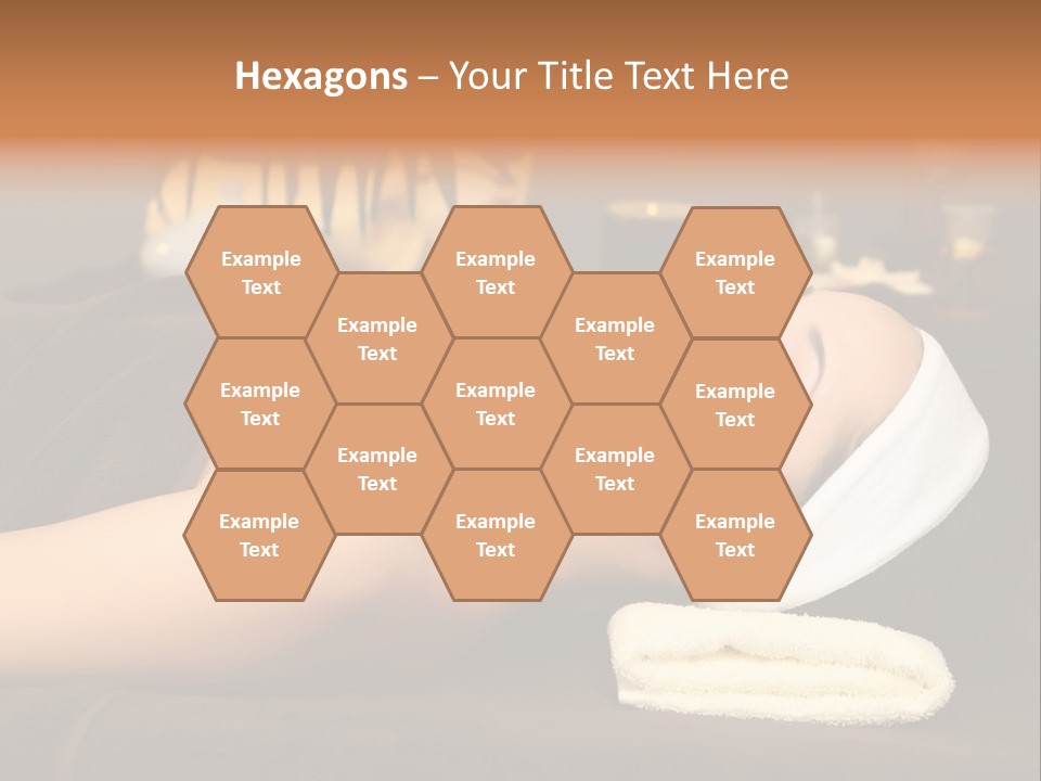 Eyes Towel Luxury PowerPoint Template