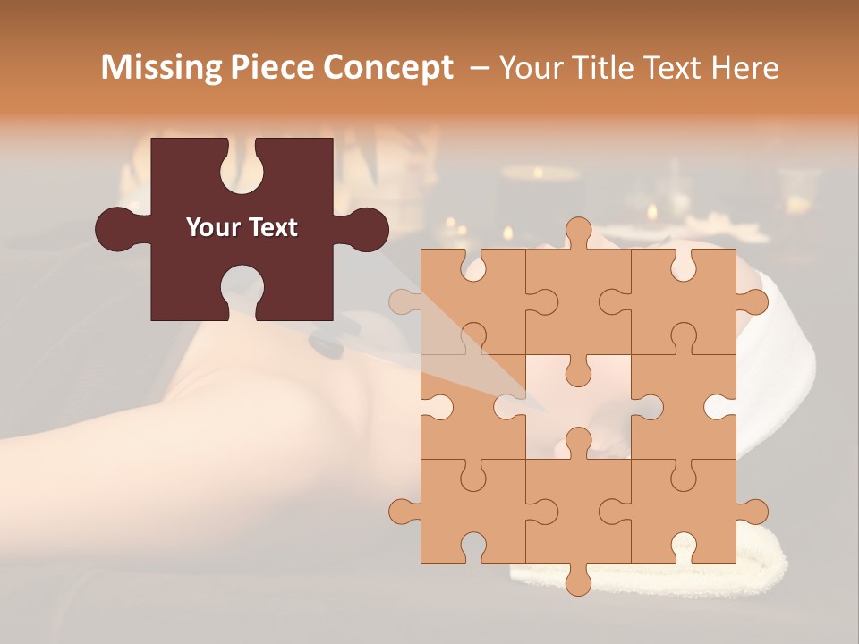 Eyes Towel Luxury PowerPoint Template