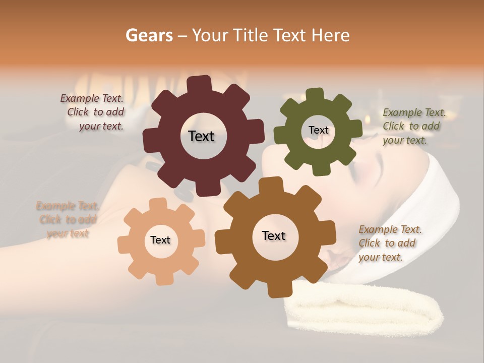 Eyes Towel Luxury PowerPoint Template