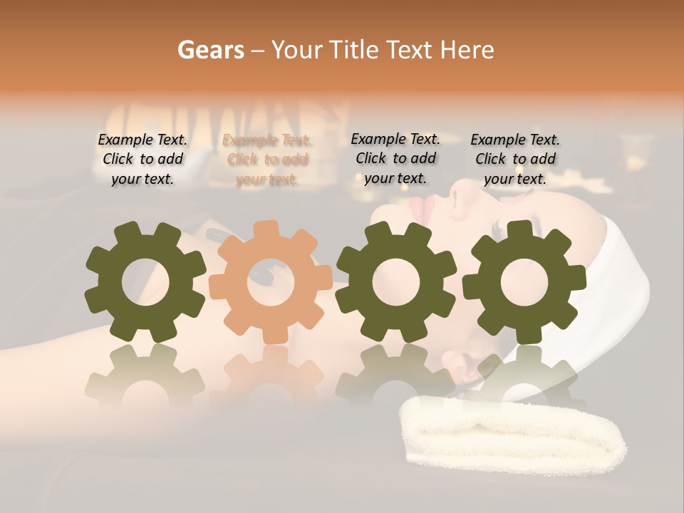 Eyes Towel Luxury PowerPoint Template