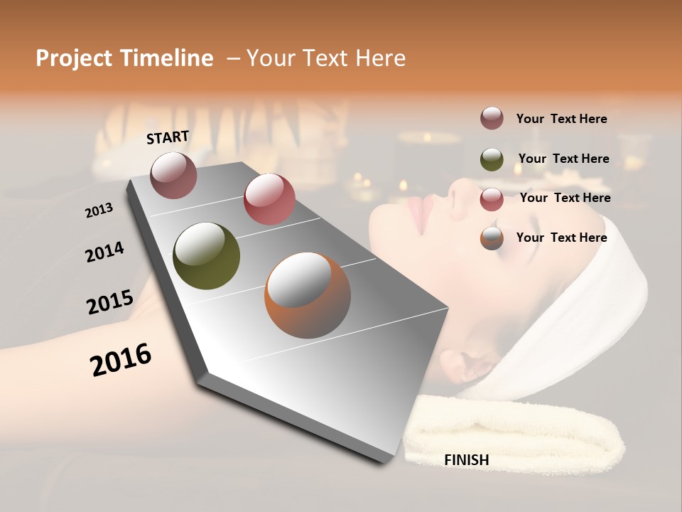 Eyes Towel Luxury PowerPoint Template