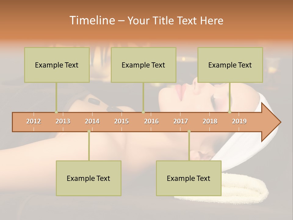 Eyes Towel Luxury PowerPoint Template