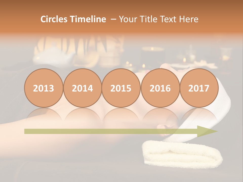 Eyes Towel Luxury PowerPoint Template