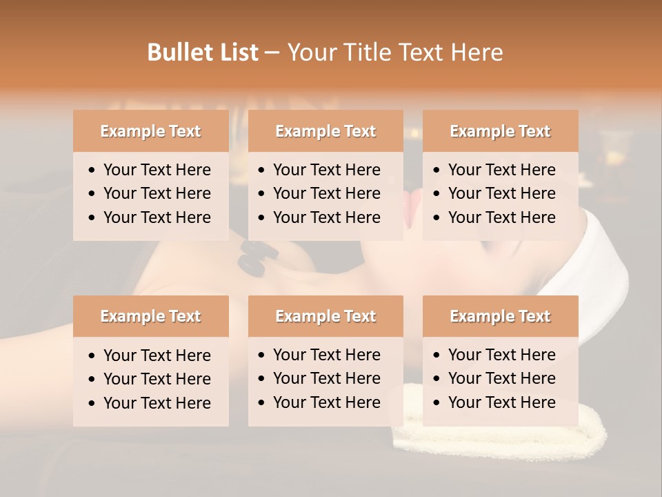 Eyes Towel Luxury PowerPoint Template