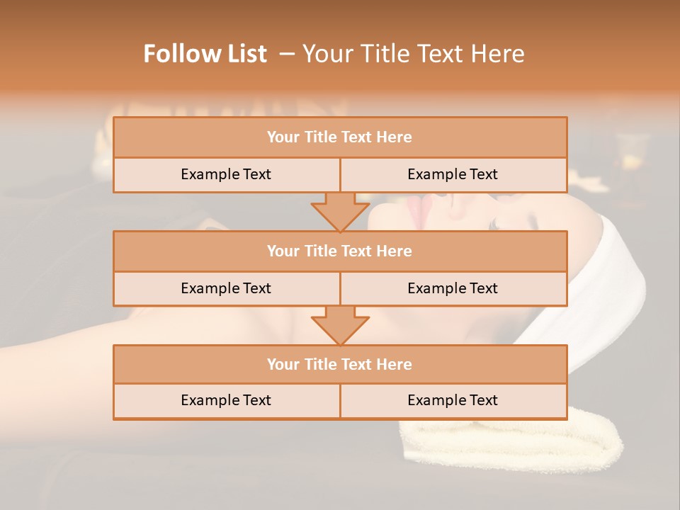 Eyes Towel Luxury PowerPoint Template