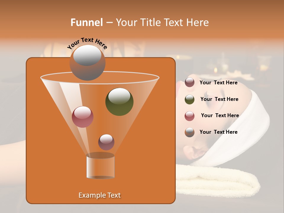 Eyes Towel Luxury PowerPoint Template