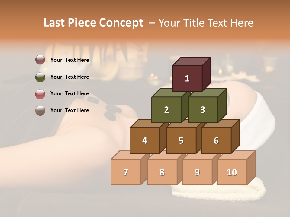 Eyes Towel Luxury PowerPoint Template