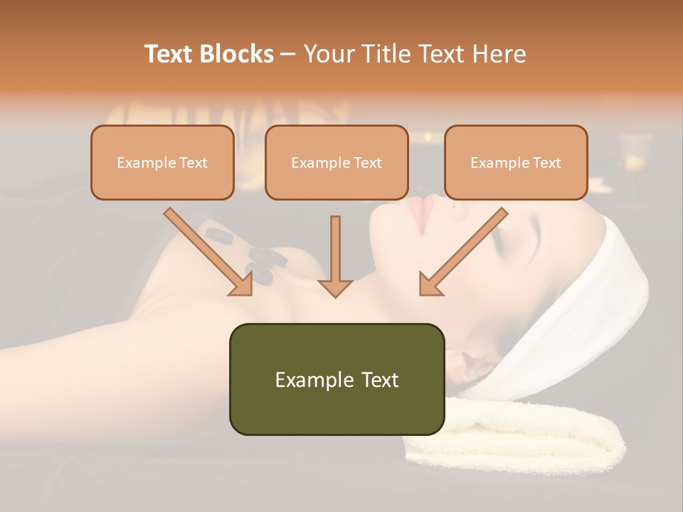 Eyes Towel Luxury PowerPoint Template