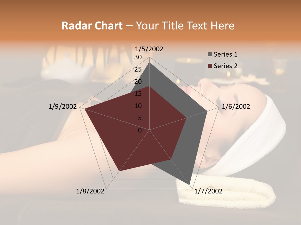 Eyes Towel Luxury PowerPoint Template