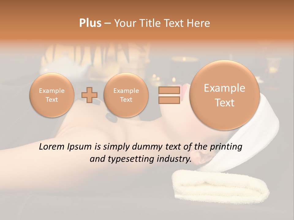 Eyes Towel Luxury PowerPoint Template